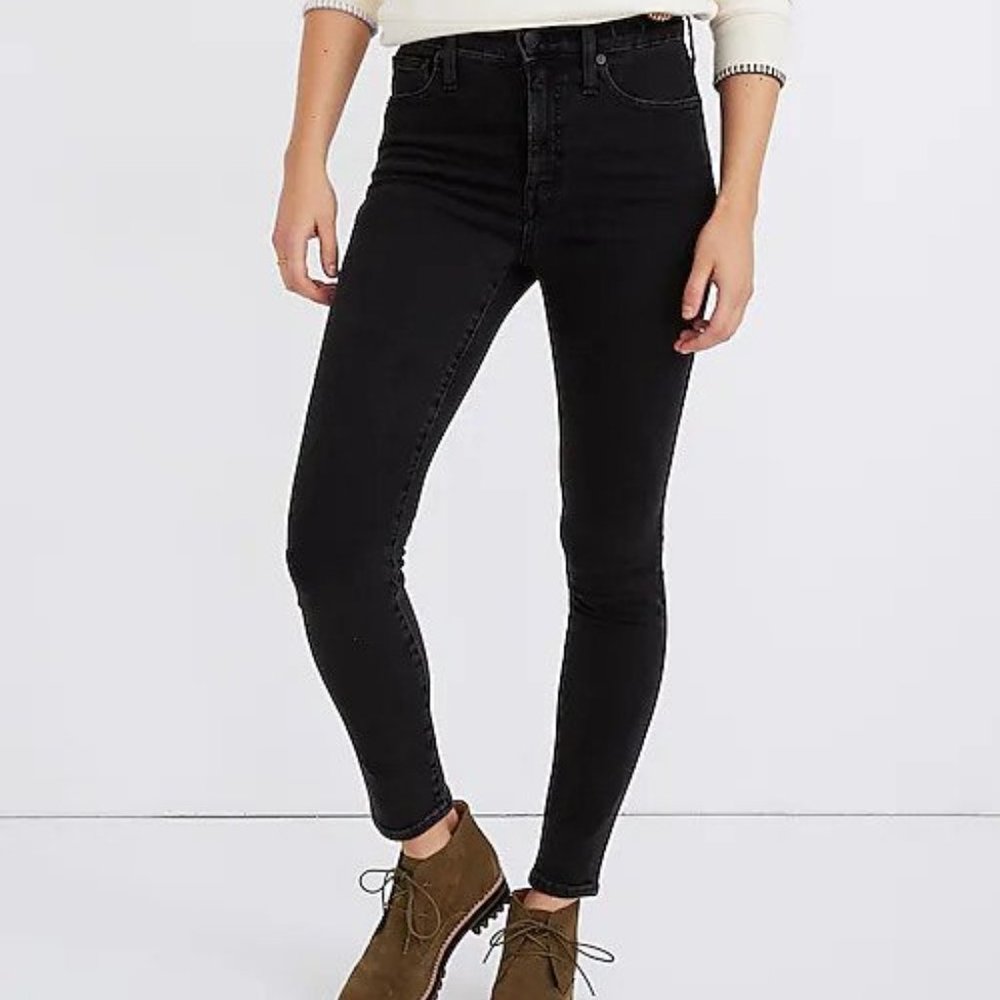 Madewell Petite Curvy High-rise Skinny in Starkey Wash 28P